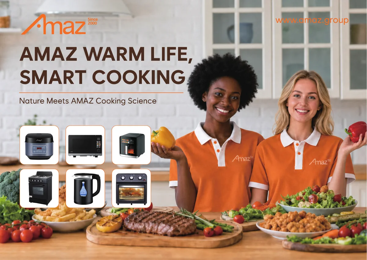 Cover of the current AMAZ home appliances catalogue