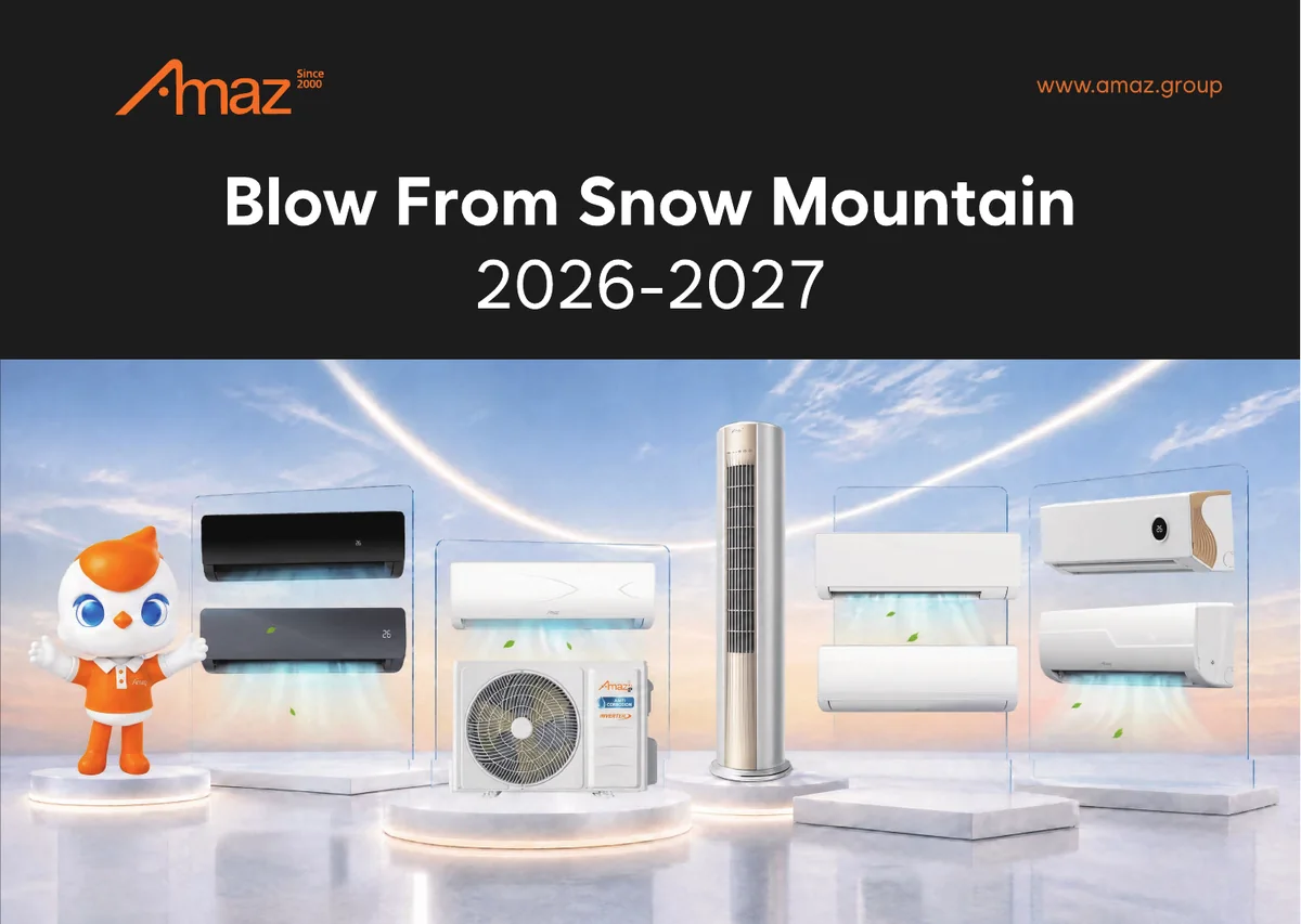 Cover of the current AMAZ white goods catalogue