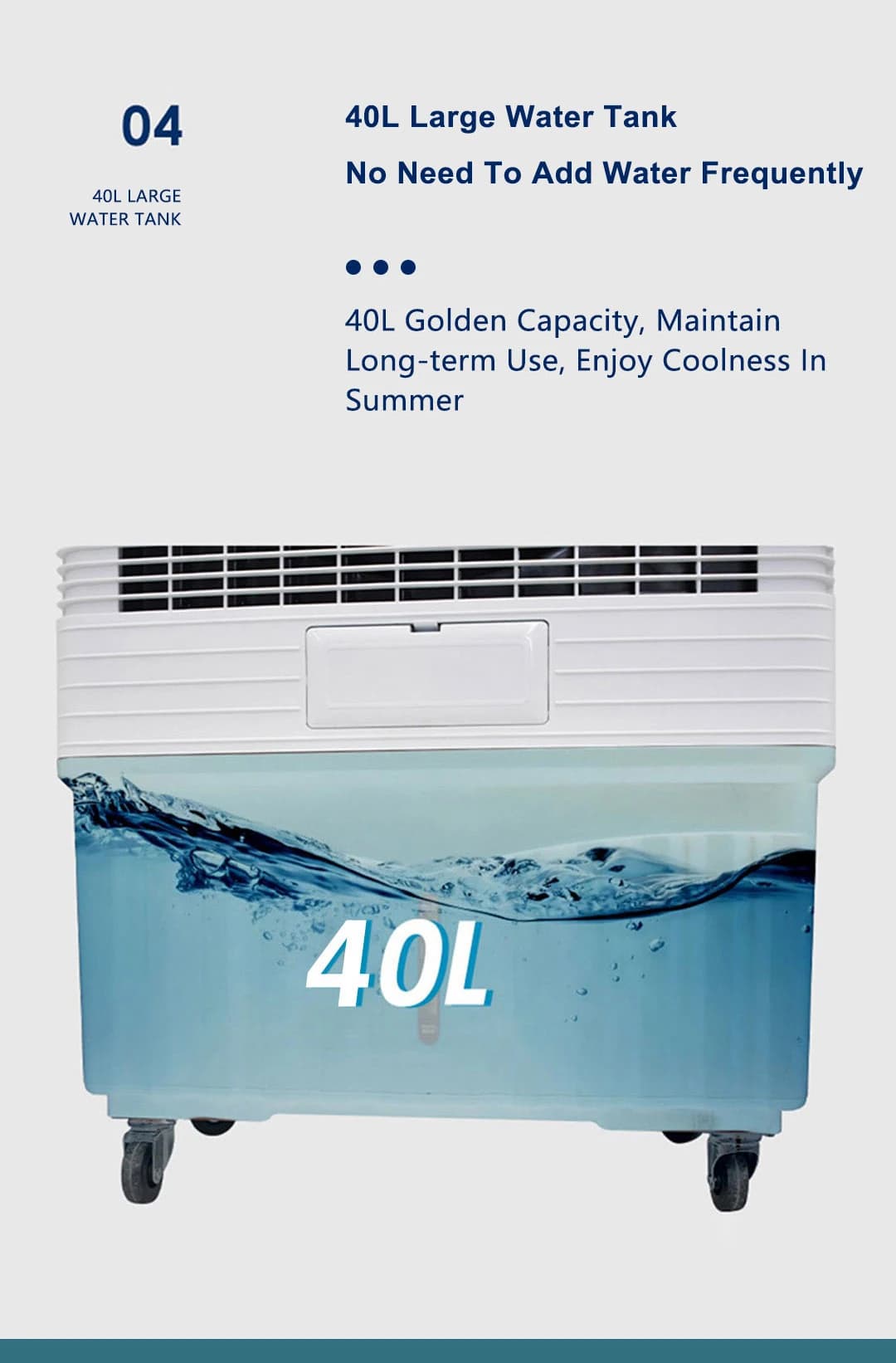 AL-40A supplied 40 litre water tank artwork numbered 04