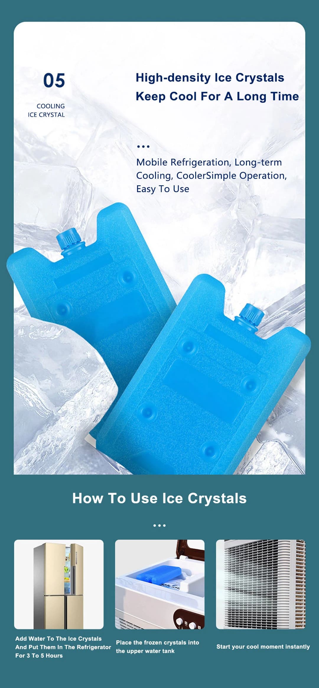 AL-40A supplied ice crystal artwork numbered 05