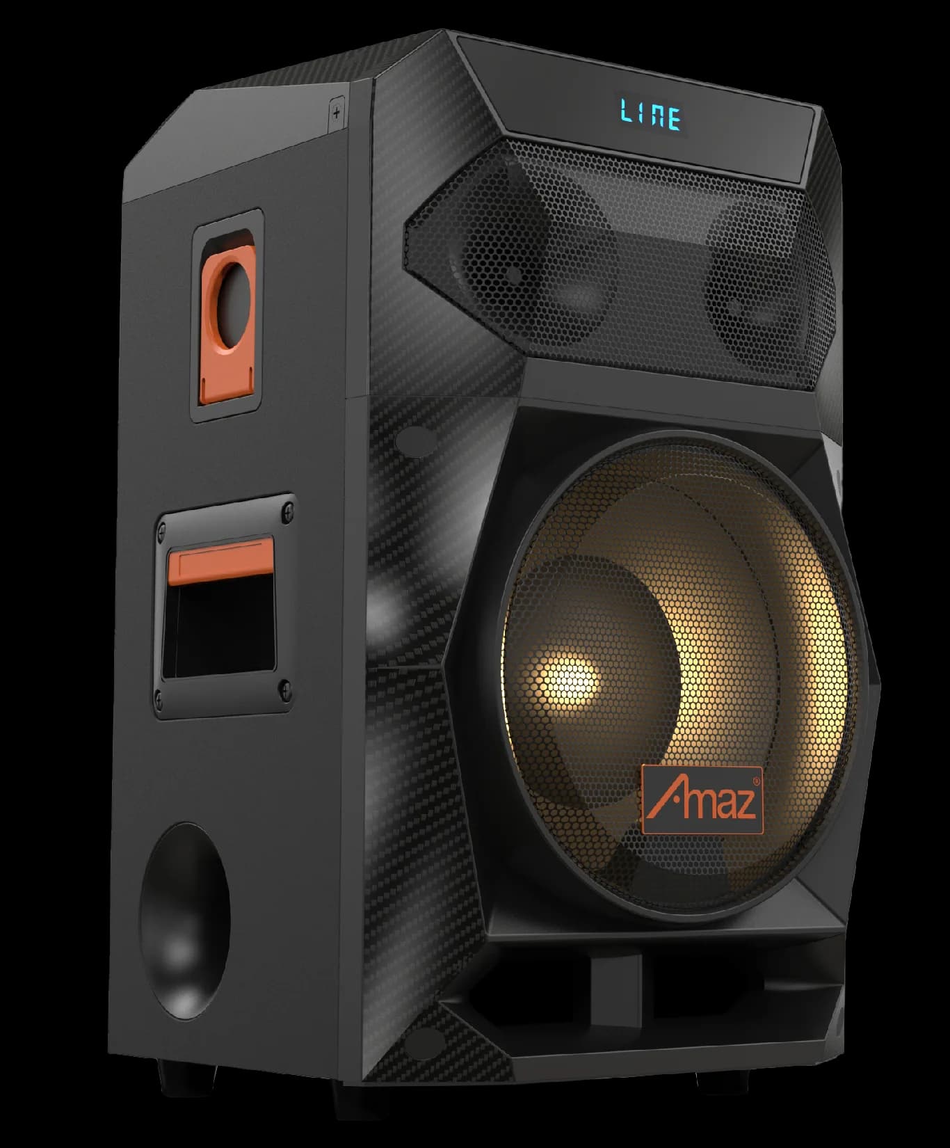 AL9918P projector speaker front product view from the supplied price workbook
