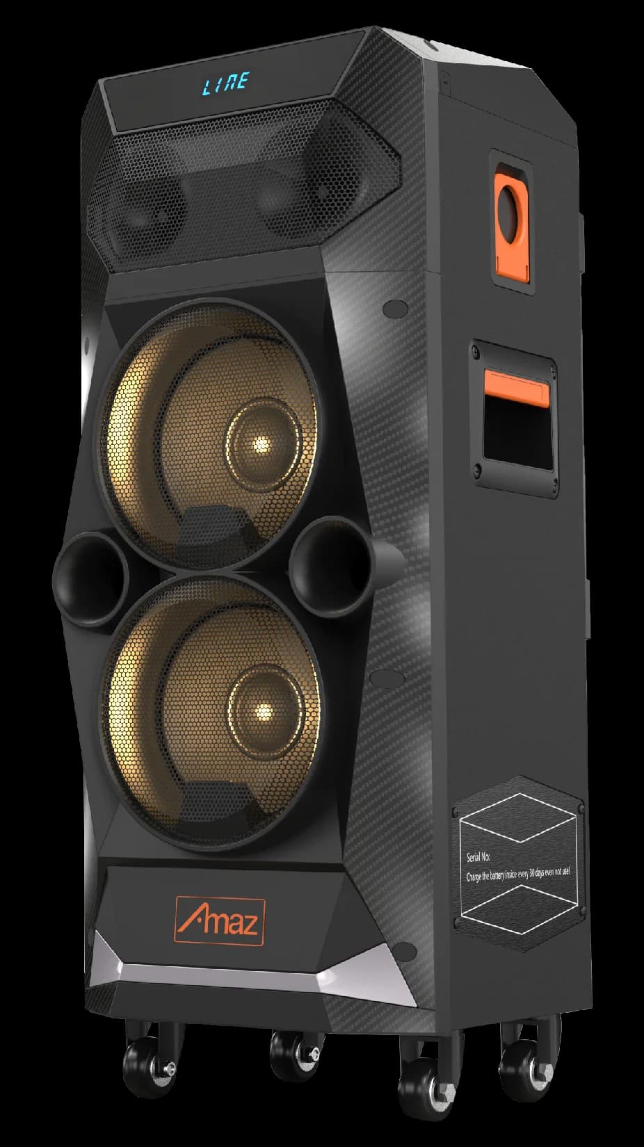 AL9926P projector speaker front product view from the supplied price workbook