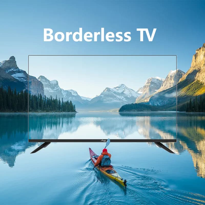 Borderless LED TV supplied product view 1
