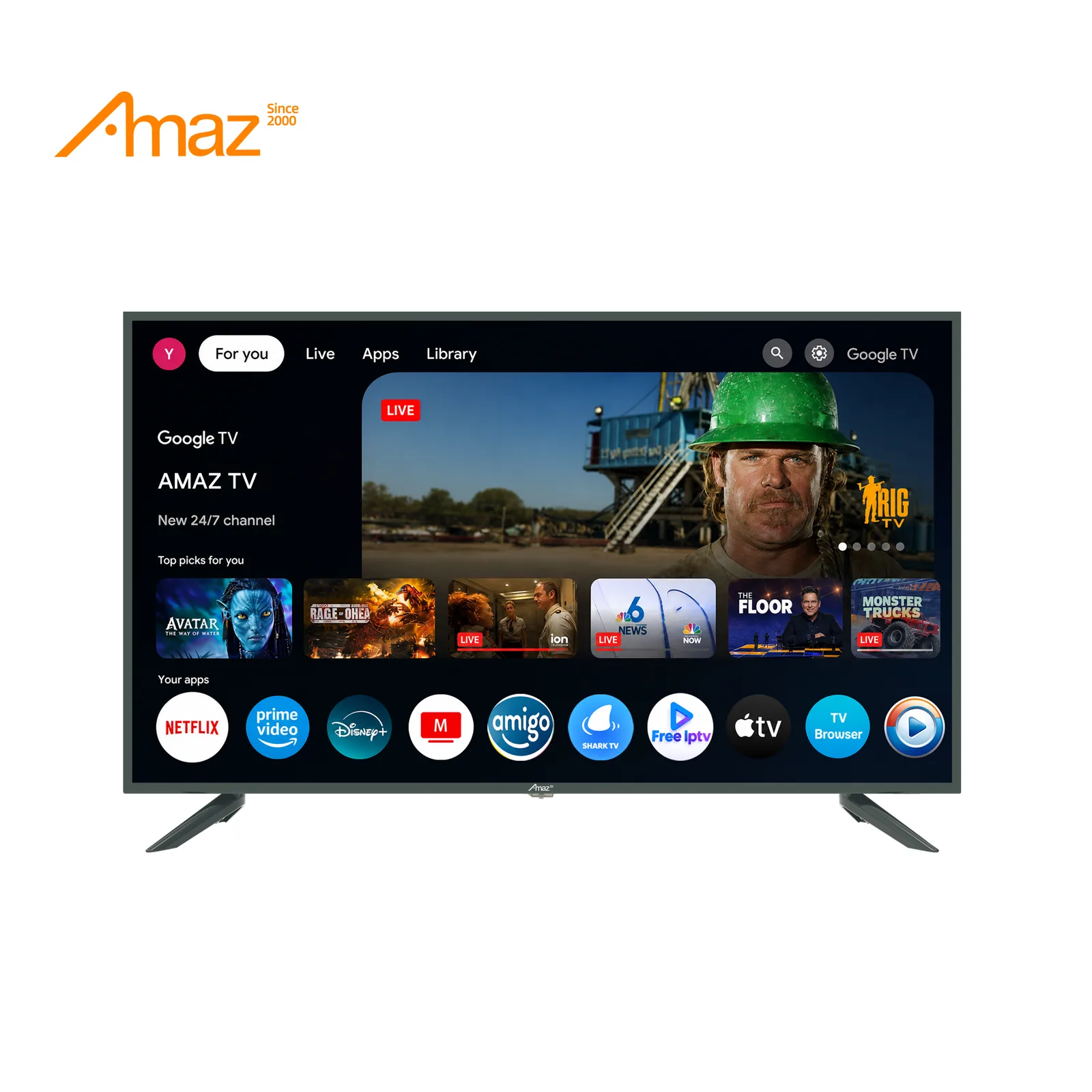 IPTV Smart TV supplied product view 1