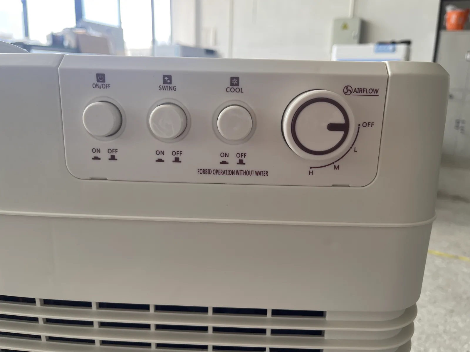 AL-40A mechanical control panel