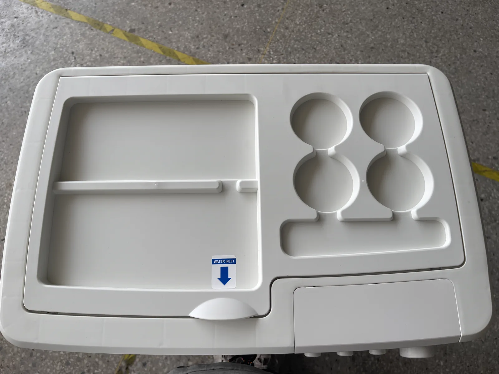 AL-40A top tray and water inlet