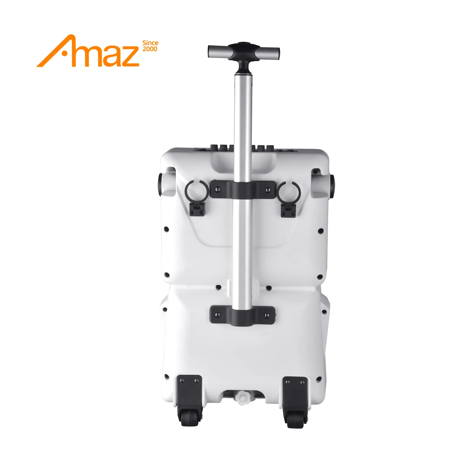 AMAZ AL-PAV02 rear trolley handle and wheel view