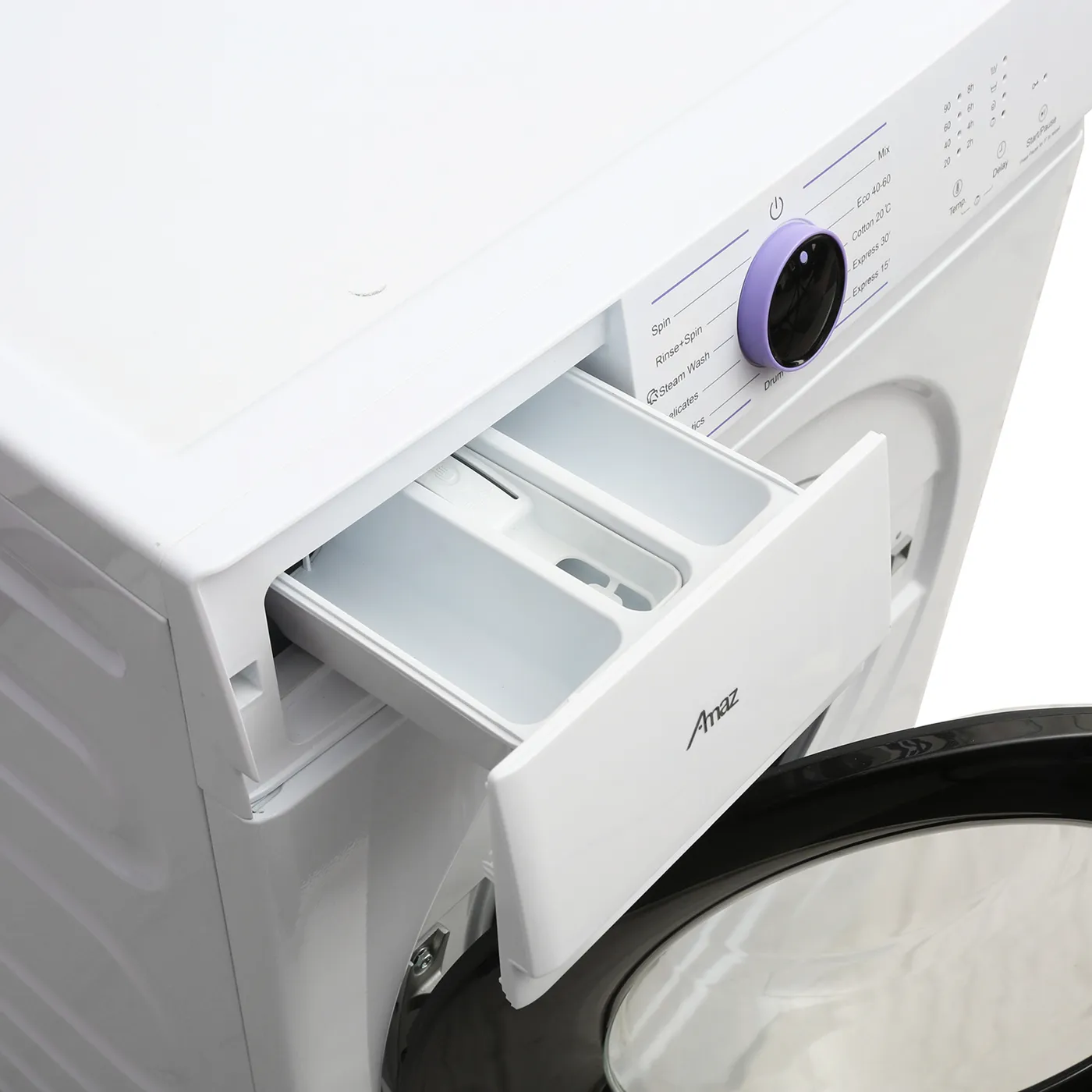 Graphite front-load washer from the supplied product folder